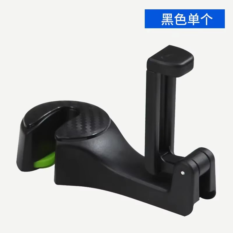 HookNView Car Organizer – Multi-Function Back Seat Hook & Phone Holder Bracket
