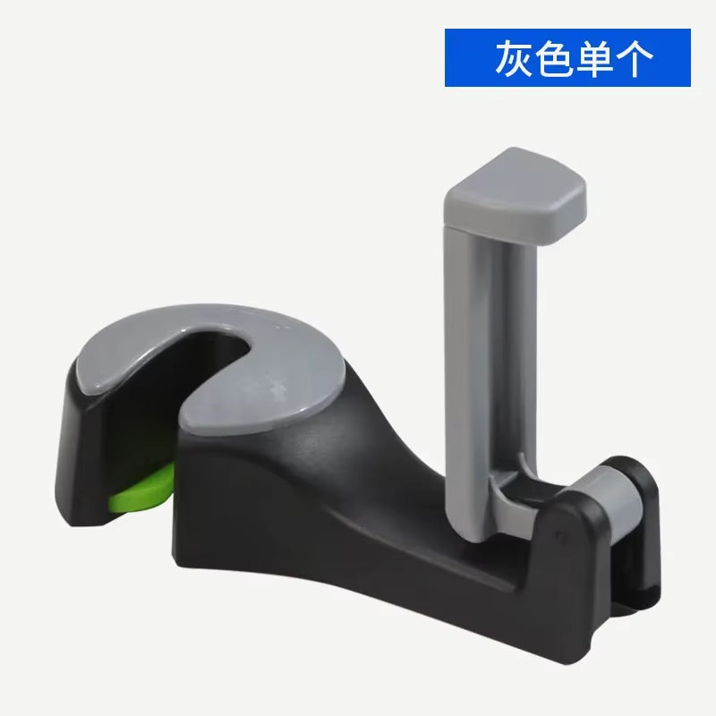 HookNView Car Organizer – Multi-Function Back Seat Hook & Phone Holder Bracket