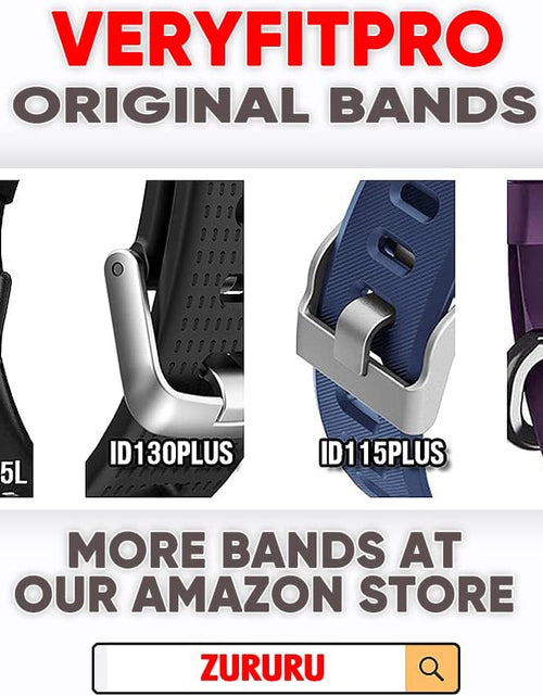 Load image into Gallery viewer, Id115Plus Hr Very Fit Pro Bands Replacement Strap for Veryfitpro Id115Plus HR Letscom Fitness Tracker Bands, Lintelek Fitness Tracker Bands, Letsfit Replacement Bands Purple and Black
