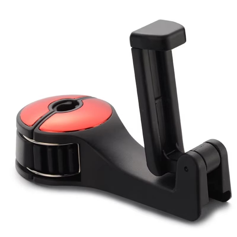 HookNView Car Organizer – Multi-Function Back Seat Hook & Phone Holder Bracket